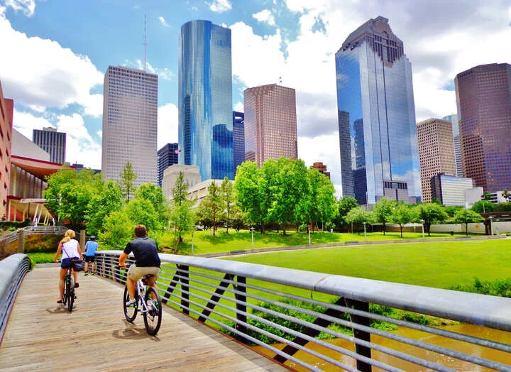 City skyscraper landscape